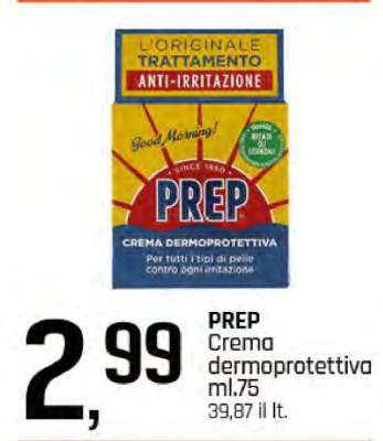 Prep Crema dermoprotettiva