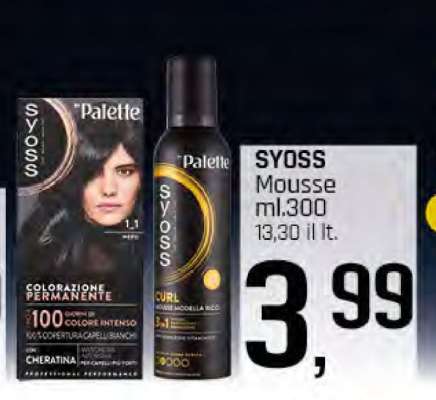 SYOSS Mousse