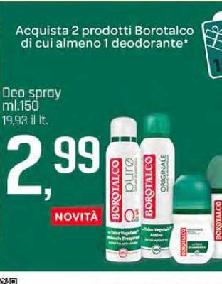 Borotalco Deo spray