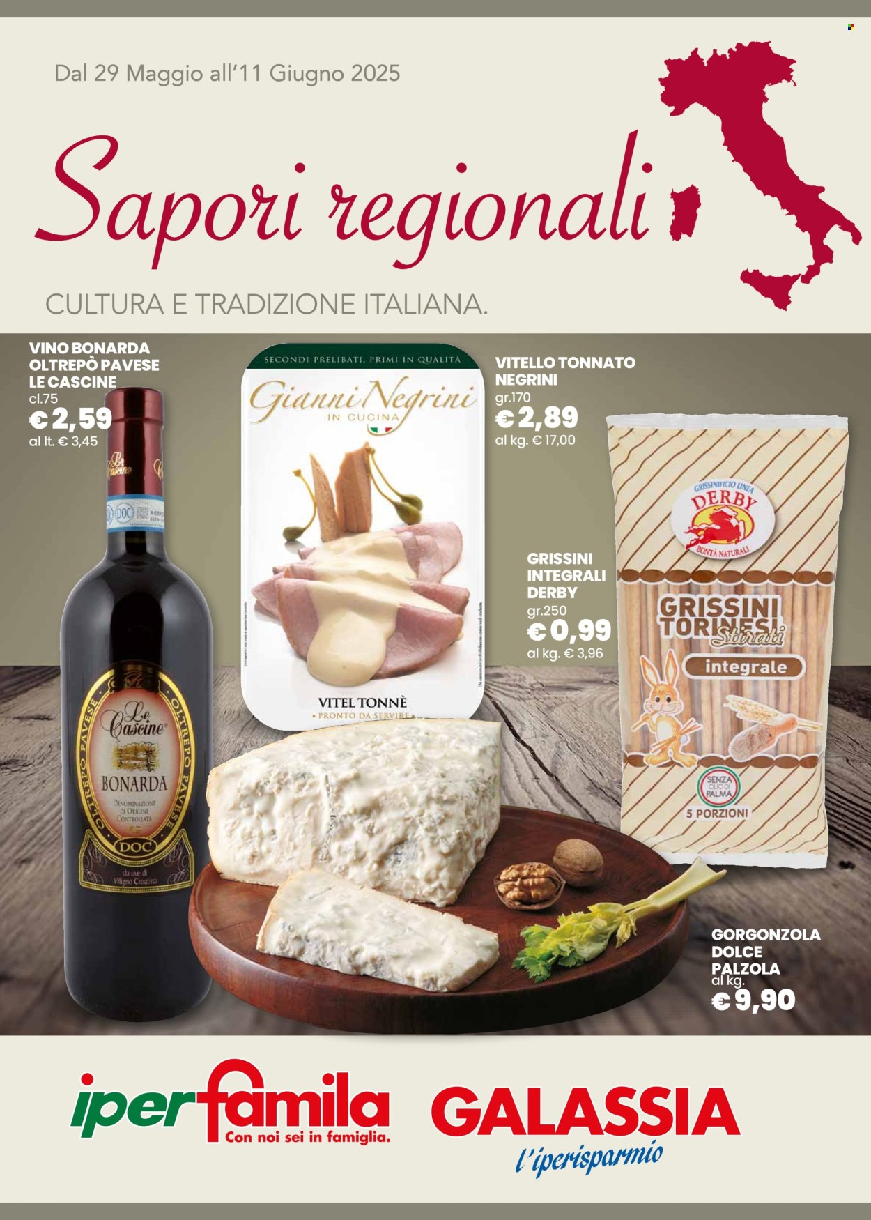 Volantino Famila - 29/5/2025 - 11/6/2025. Pagina 1