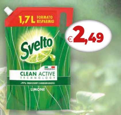 Svelto Clean Active Technology Limone