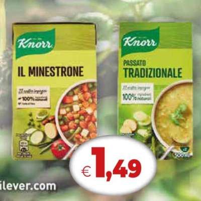 Knorr Il Minestrone / Passato Tradizionale