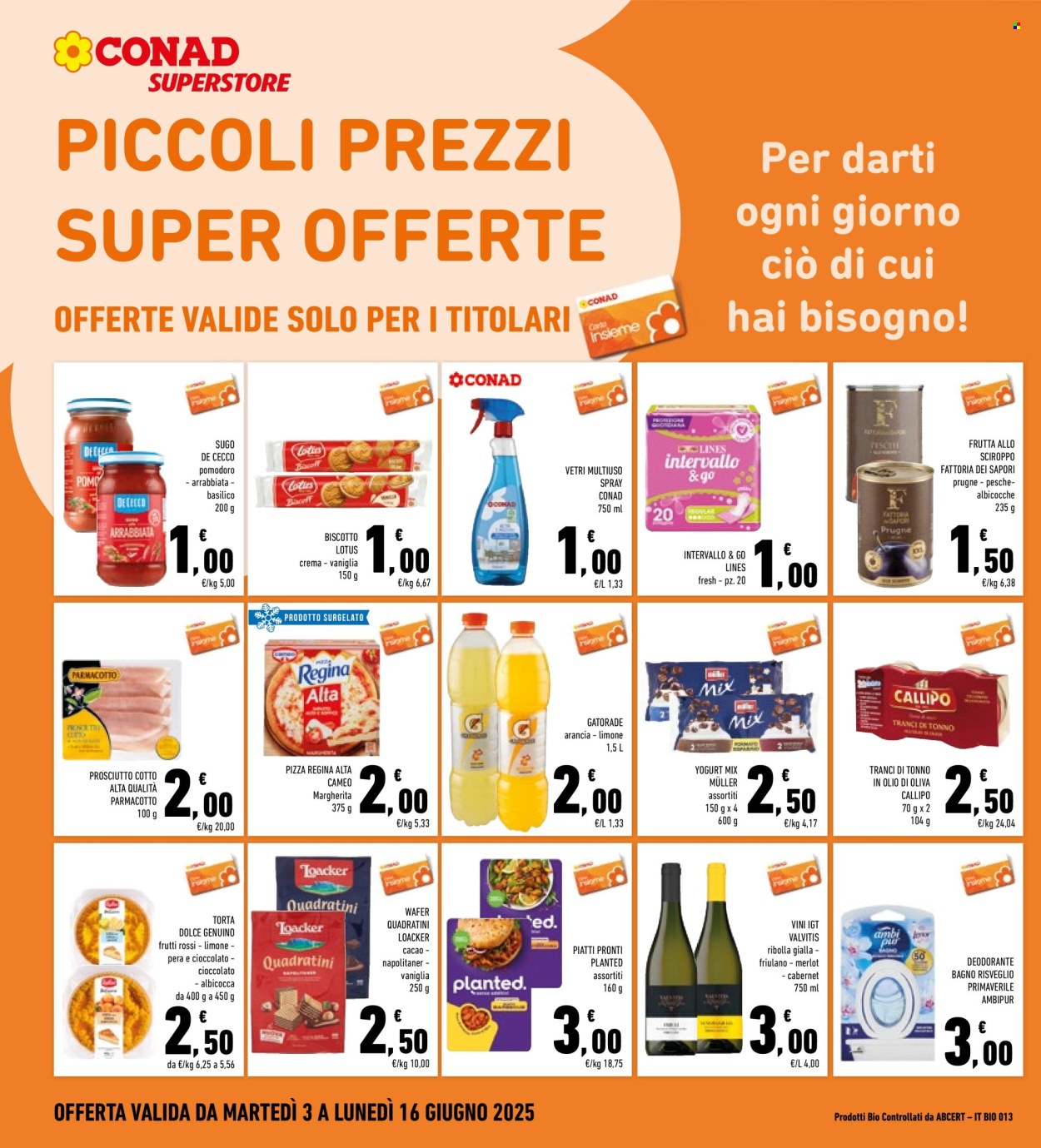 Volantino Conad Superstore - 3/6/2025 - 16/6/2025. Pagina 16