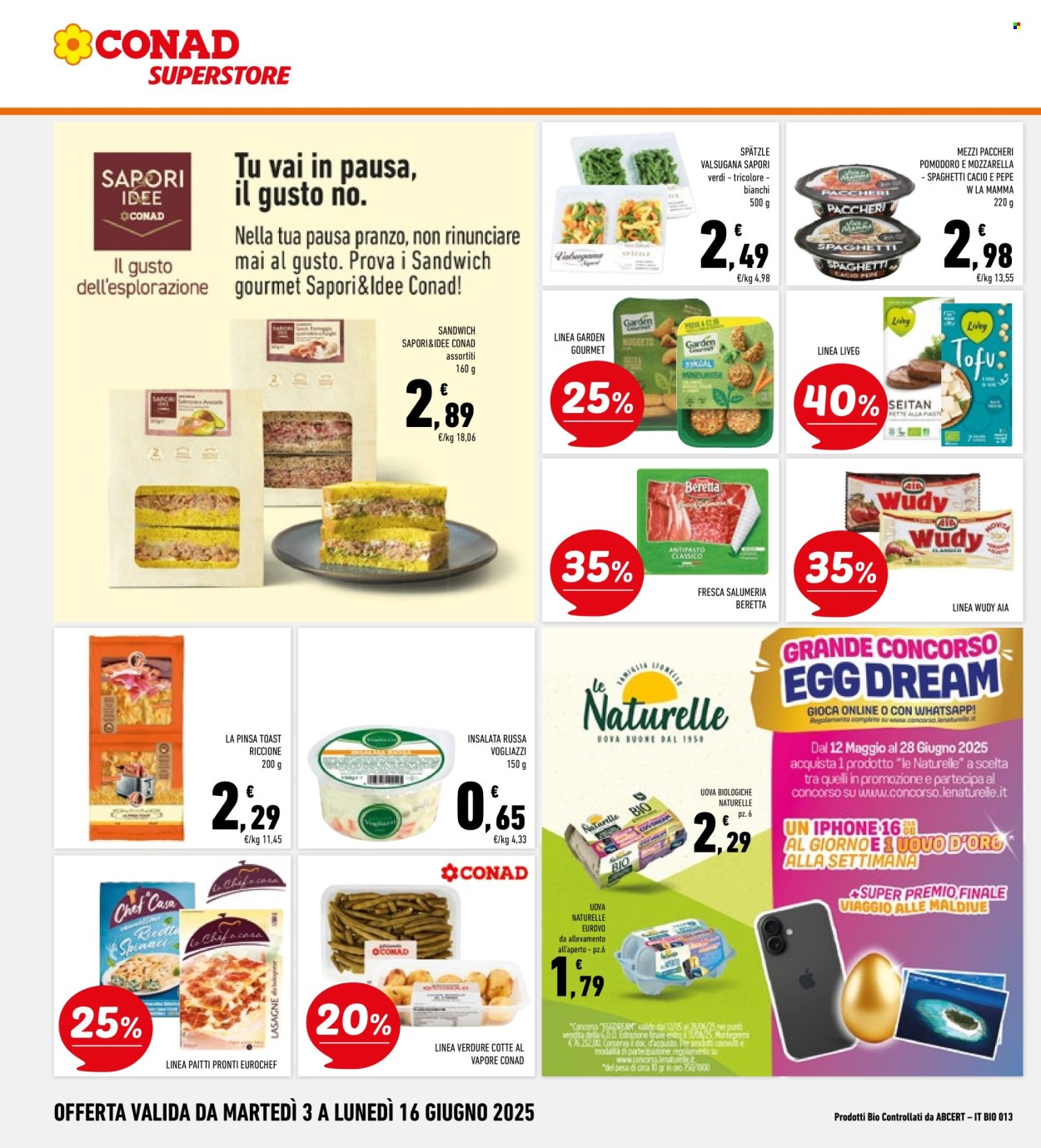 Volantino Conad Superstore - 3/6/2025 - 16/6/2025. Pagina 18