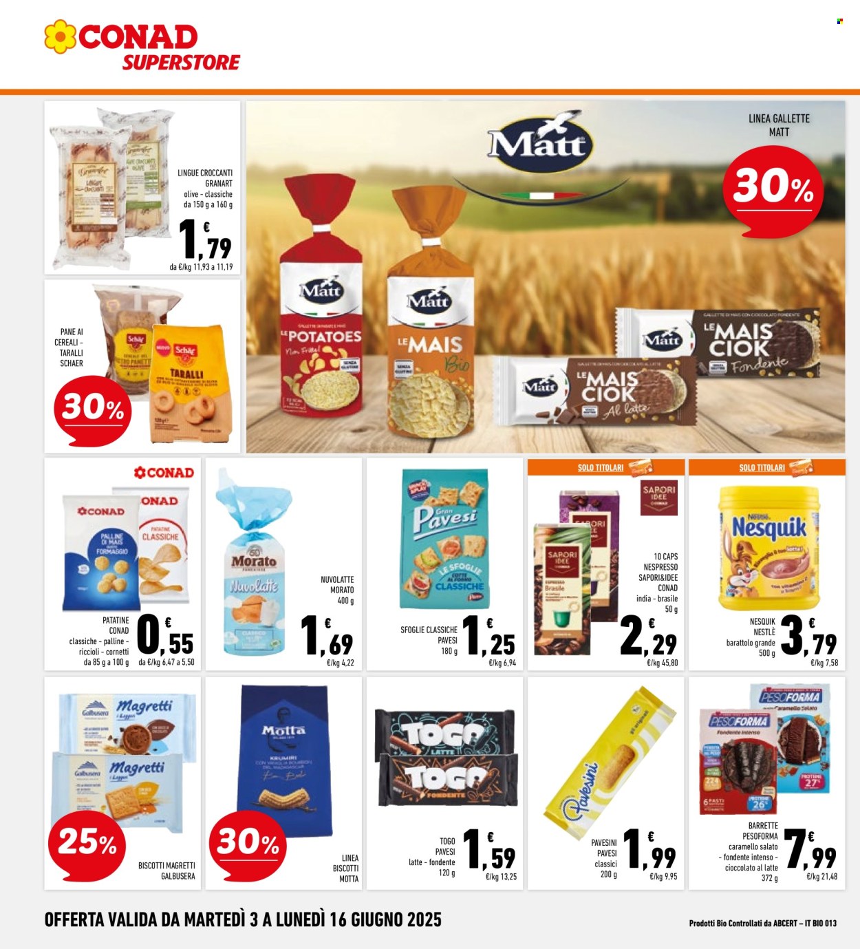 Volantino Conad Superstore - 3/6/2025 - 16/6/2025. Pagina 22