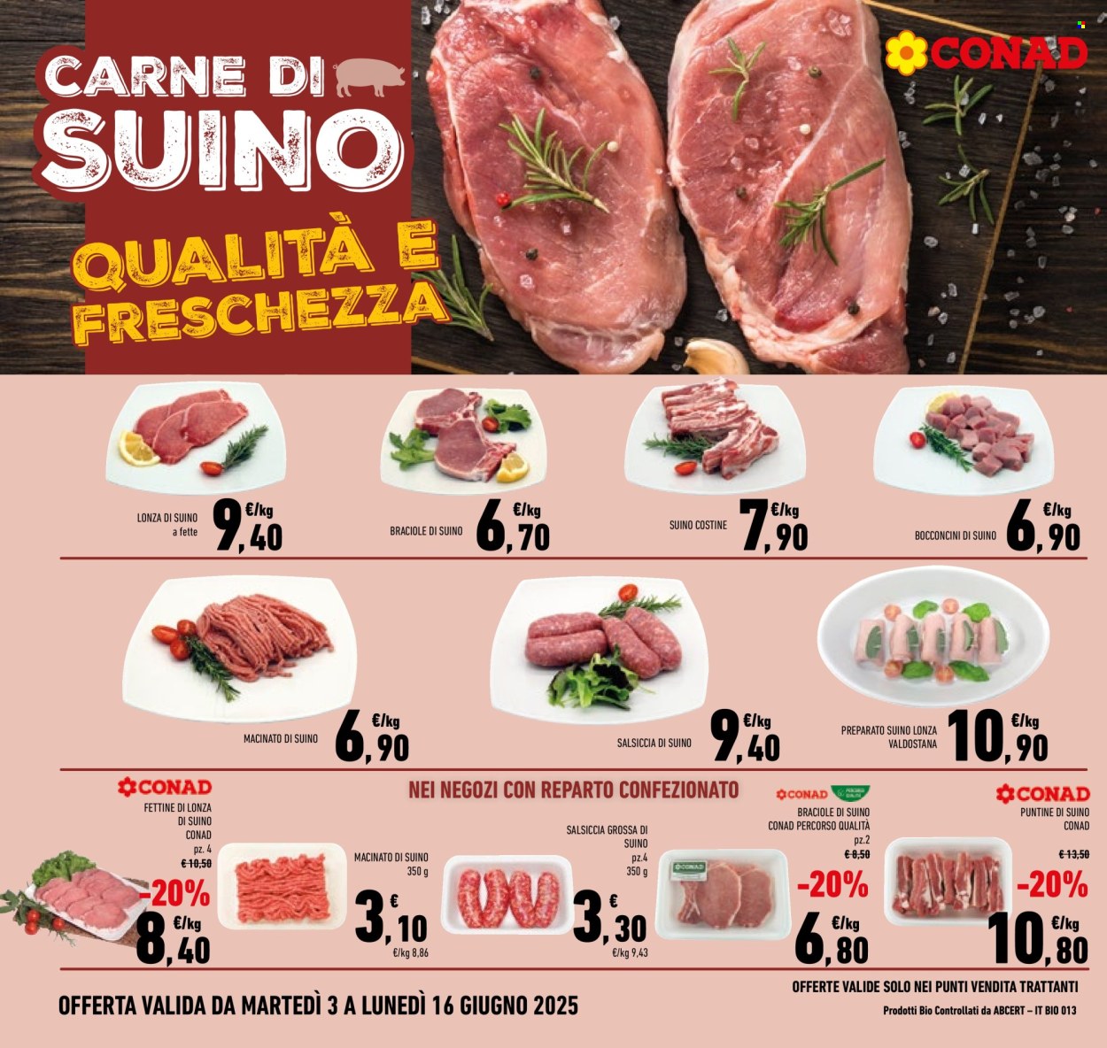 Volantino Conad - 3/6/2025 - 16/6/2025. Pagina 8