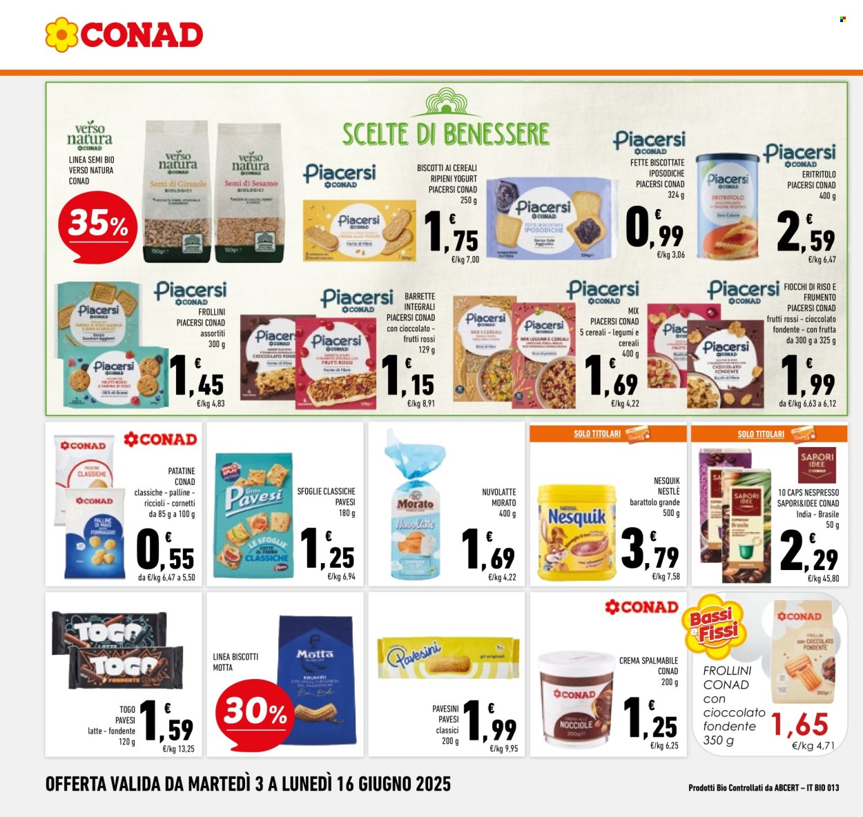 Volantino Conad - 3/6/2025 - 16/6/2025. Pagina 20