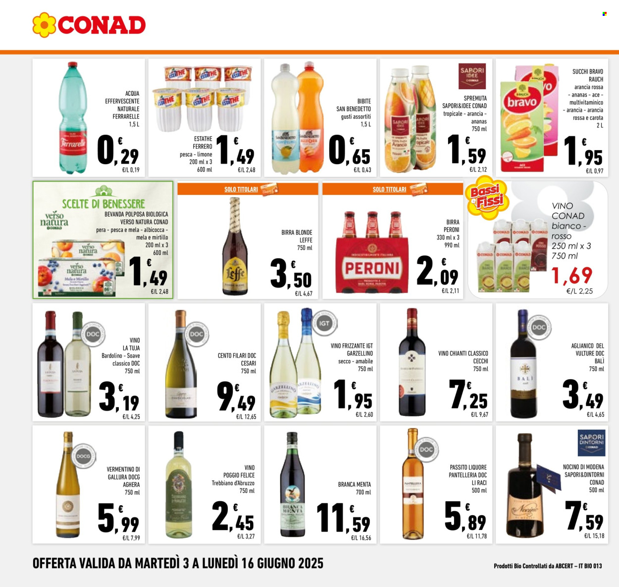 Volantino Conad - 3/6/2025 - 16/6/2025. Pagina 22