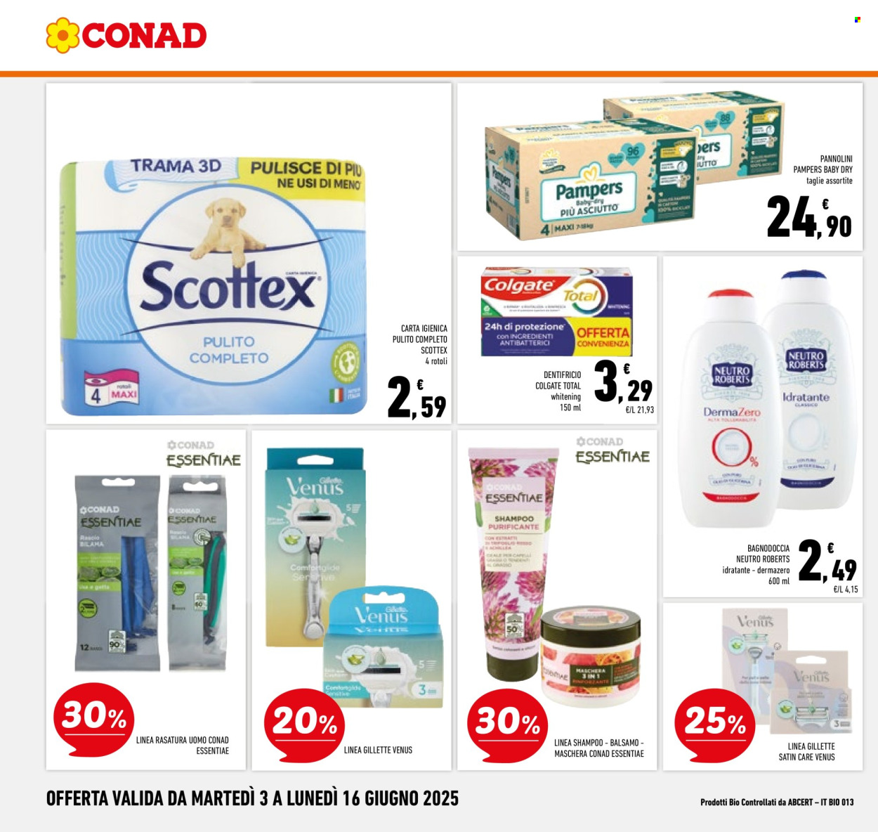 Volantino Conad - 3/6/2025 - 16/6/2025. Pagina 24