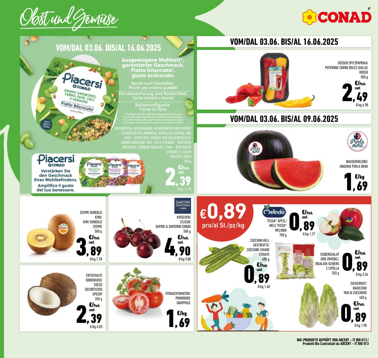 Volantino Conad - 3/6/2025 - 16/6/2025. Pagina 6