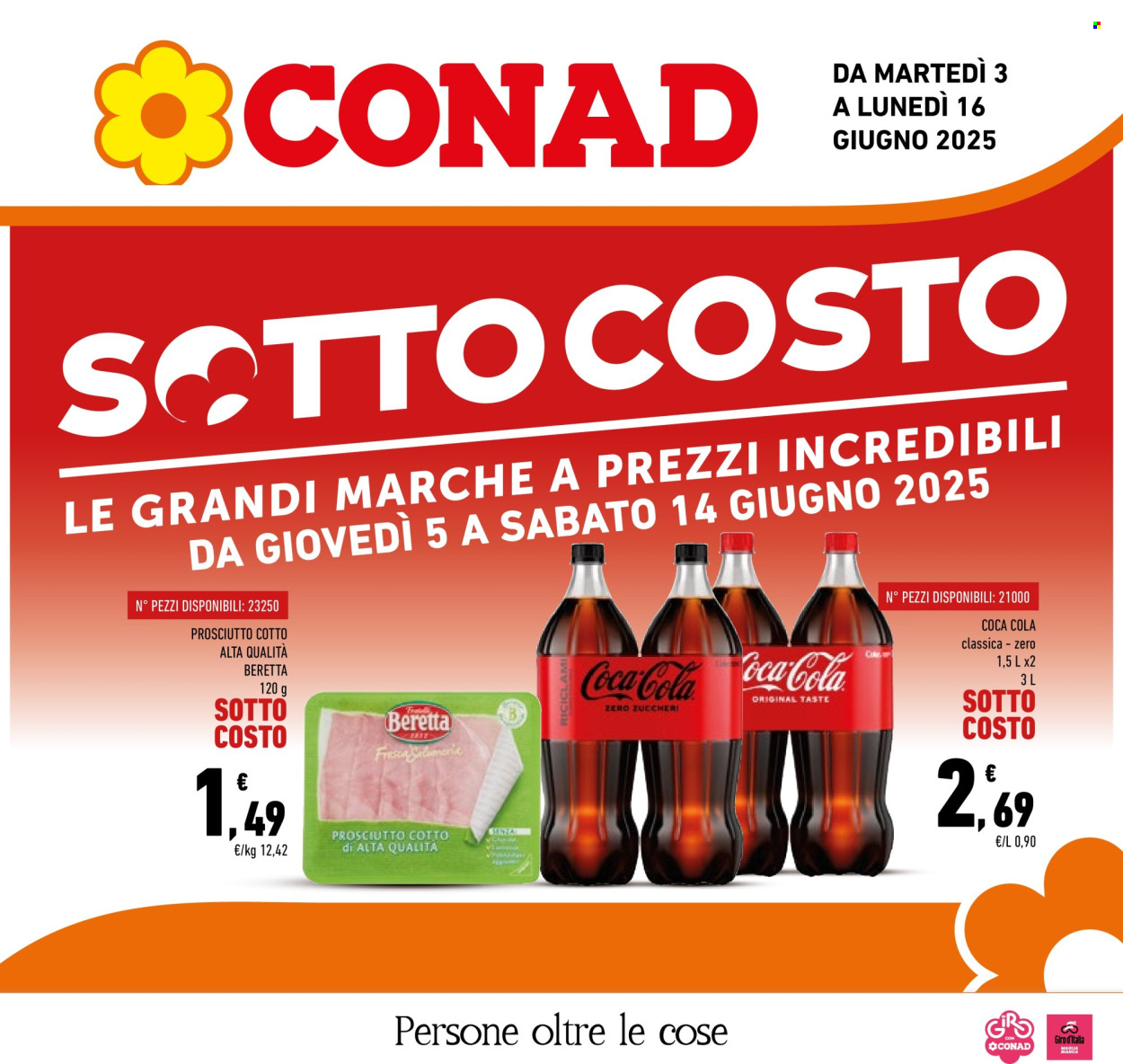 Volantino Conad - 3/6/2025 - 16/6/2025. Pagina 1