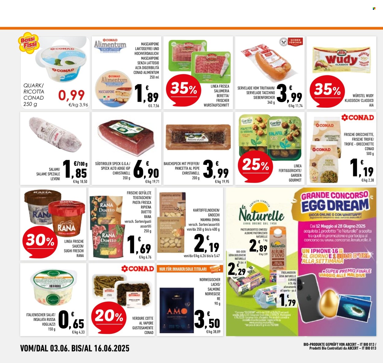 Volantino Conad - 3/6/2025 - 16/6/2025. Pagina 16