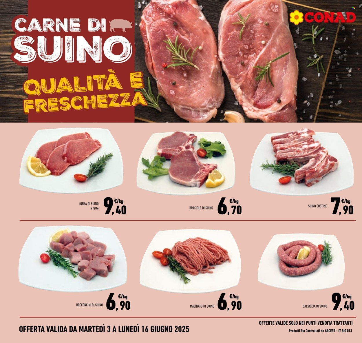 Volantino Conad - 3/6/2025 - 16/6/2025. Pagina 8