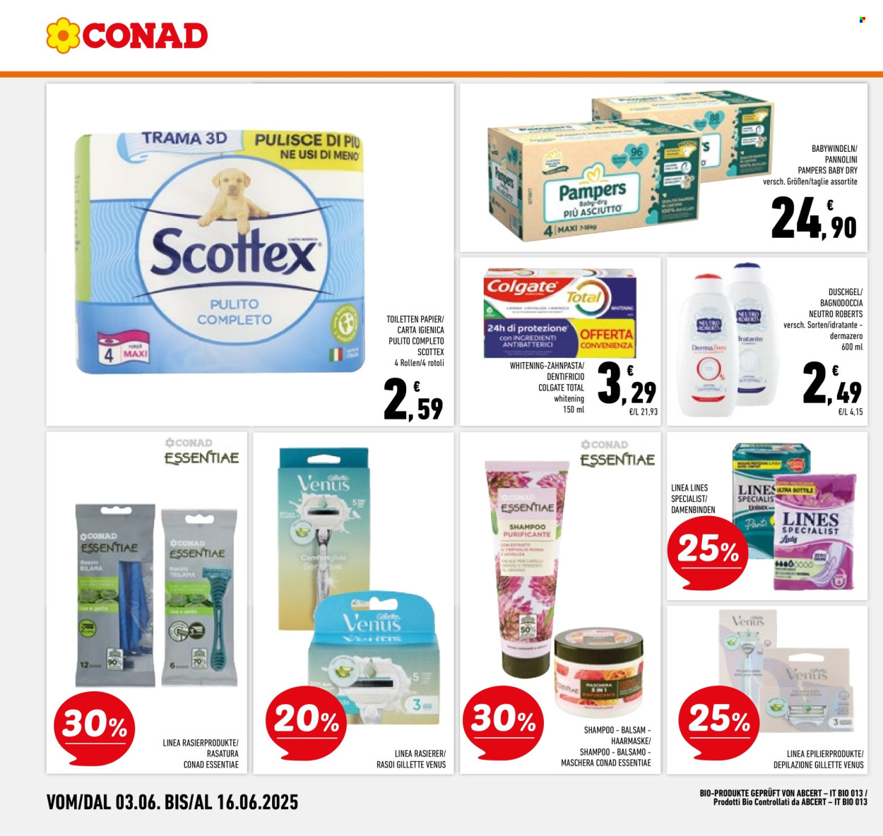 Volantino Conad - 3/6/2025 - 16/6/2025. Pagina 24