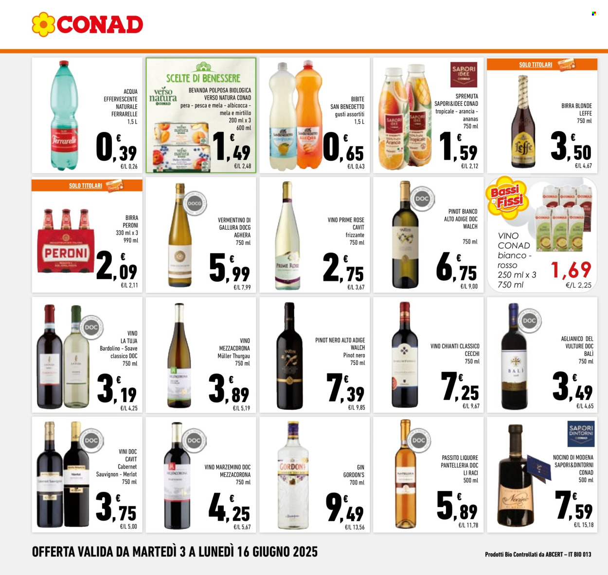 Volantino Conad - 3/6/2025 - 16/6/2025. Pagina 22