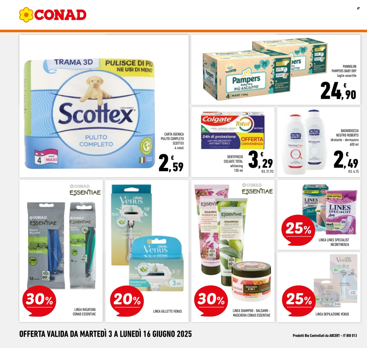 Volantino Conad - 3/6/2025 - 16/6/2025. Pagina 24