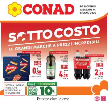 Volantino Conad - 5/6/2025 - 14/6/2025.