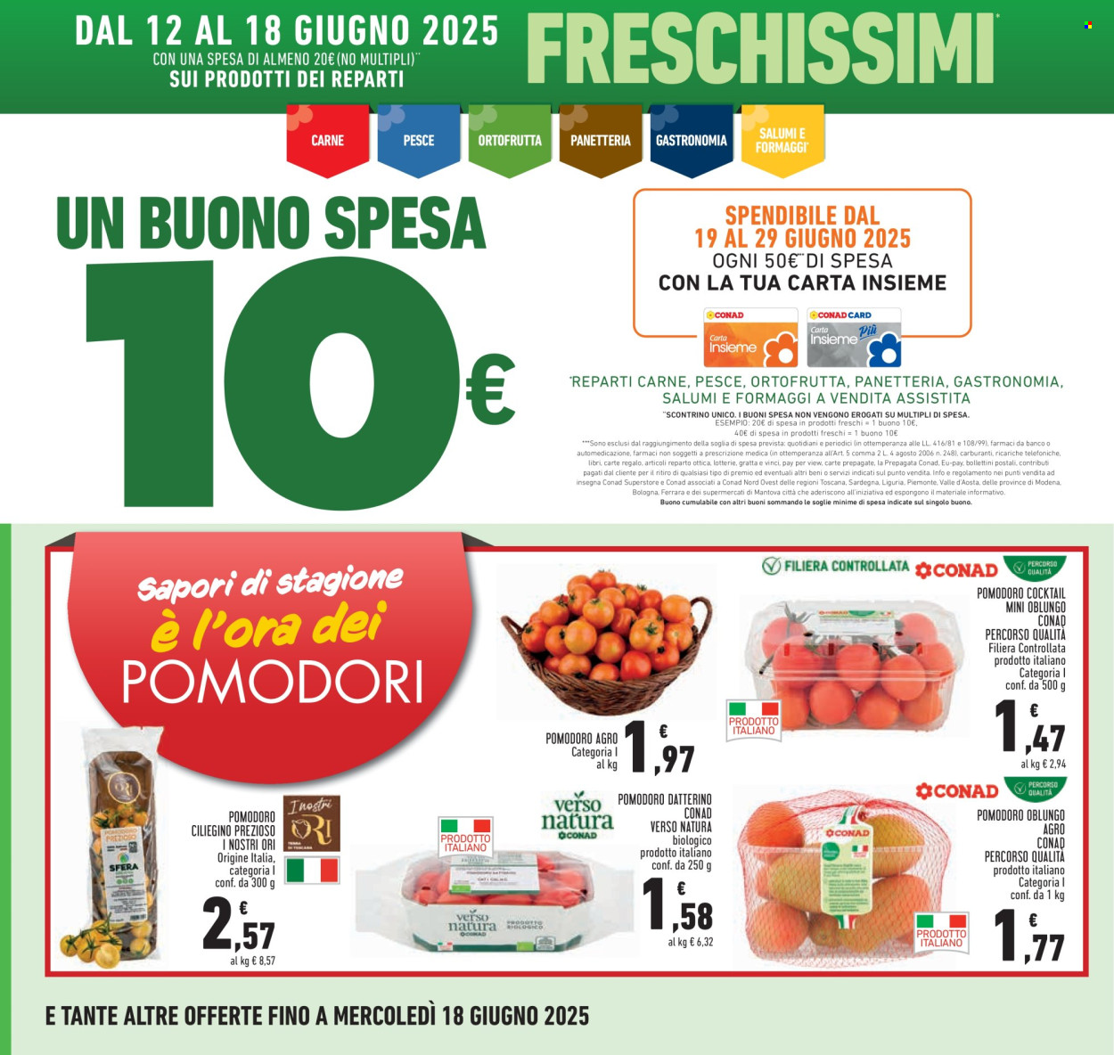 Volantino Conad - 5/6/2025 - 14/6/2025. Pagina 8