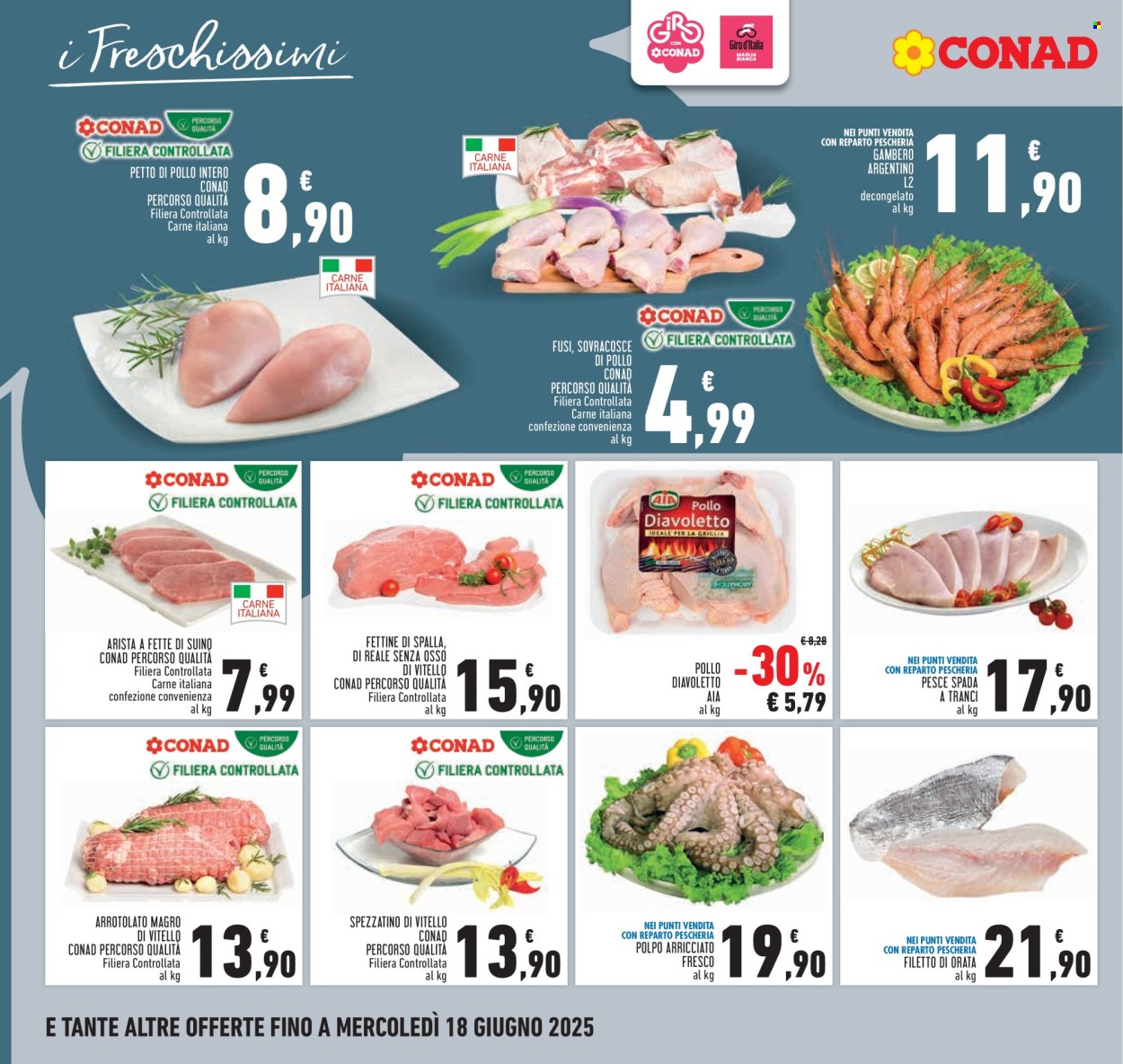 Volantino Conad - 5/6/2025 - 14/6/2025. Pagina 10