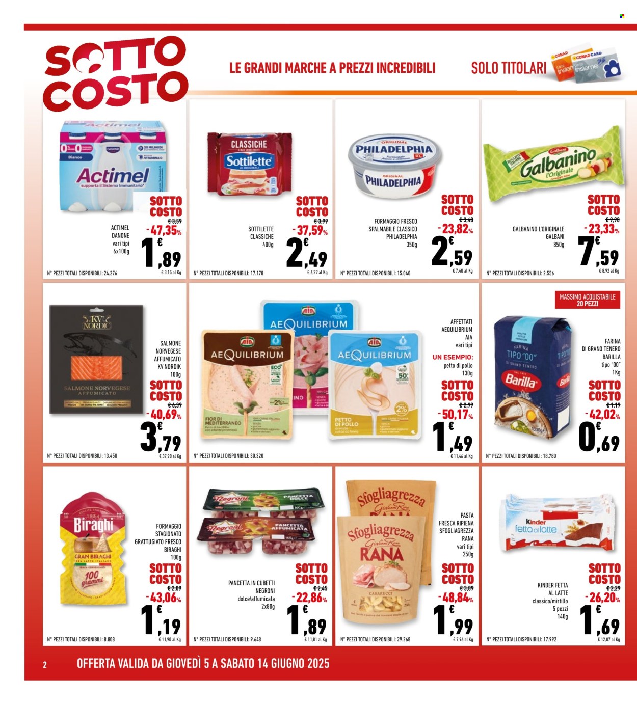 Volantino Conad Superstore - 5/6/2025 - 14/6/2025. Pagina 2