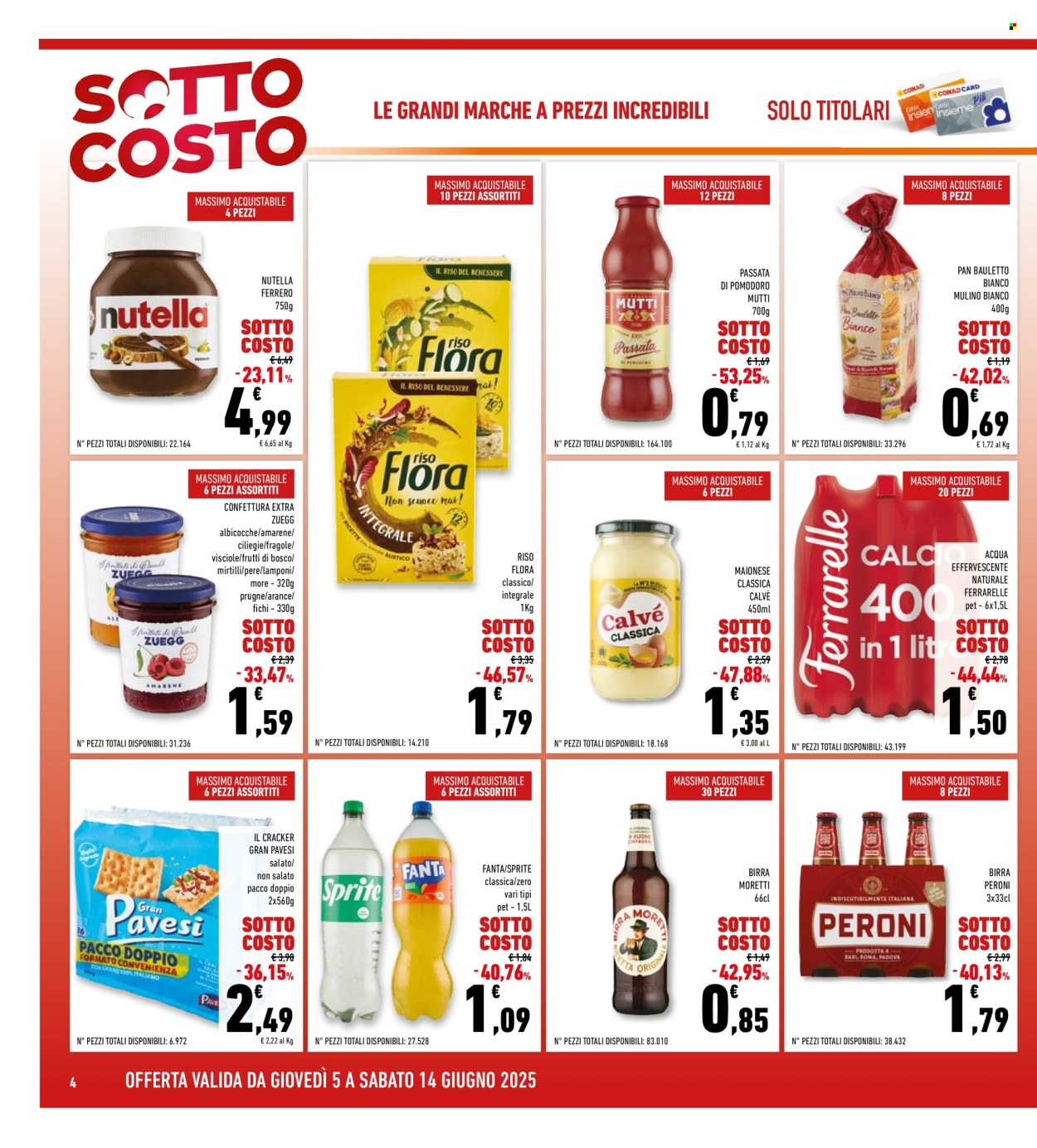 Volantino Conad Superstore - 5/6/2025 - 14/6/2025. Pagina 4