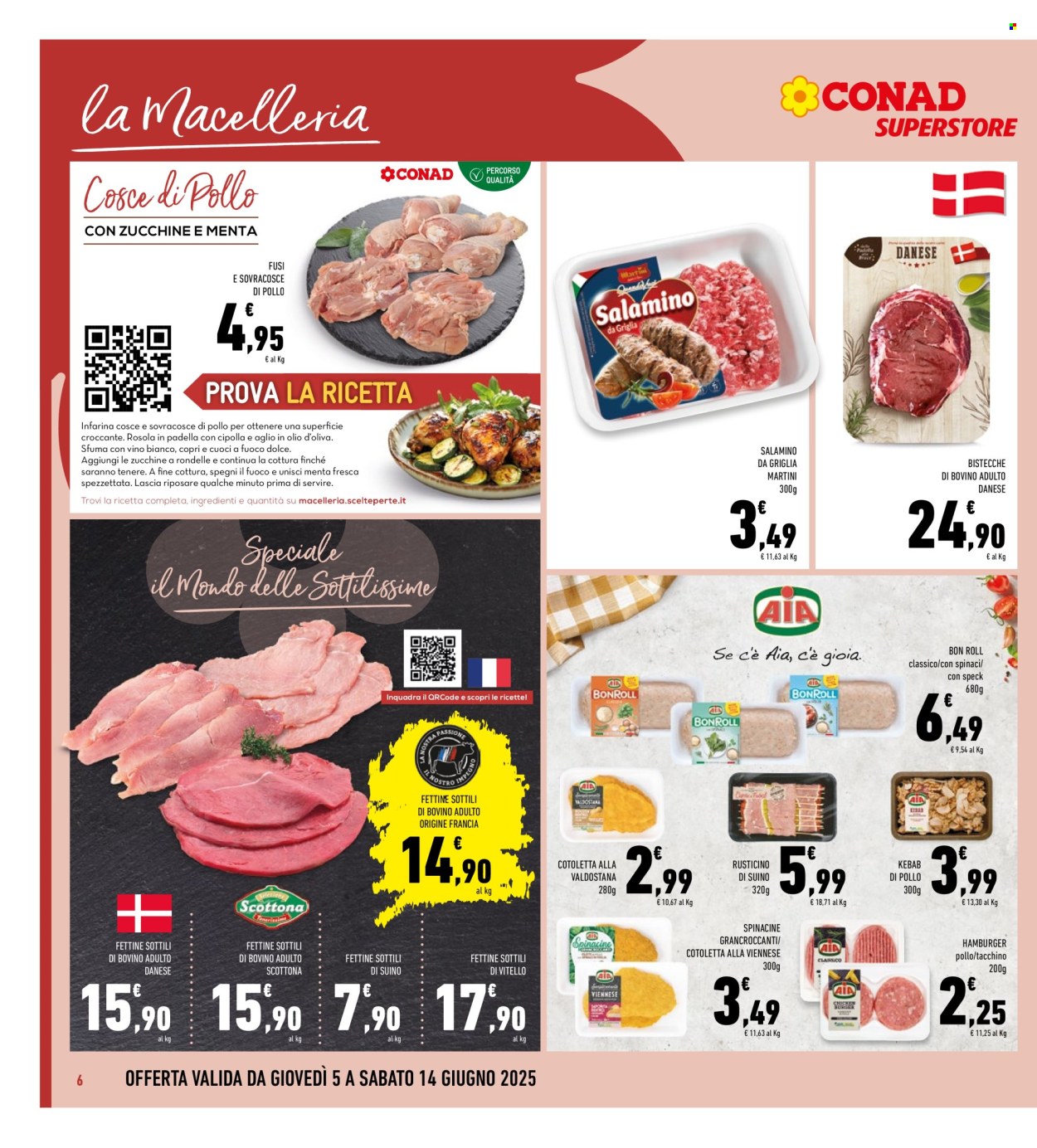 Volantino Conad Superstore - 5/6/2025 - 14/6/2025. Pagina 6