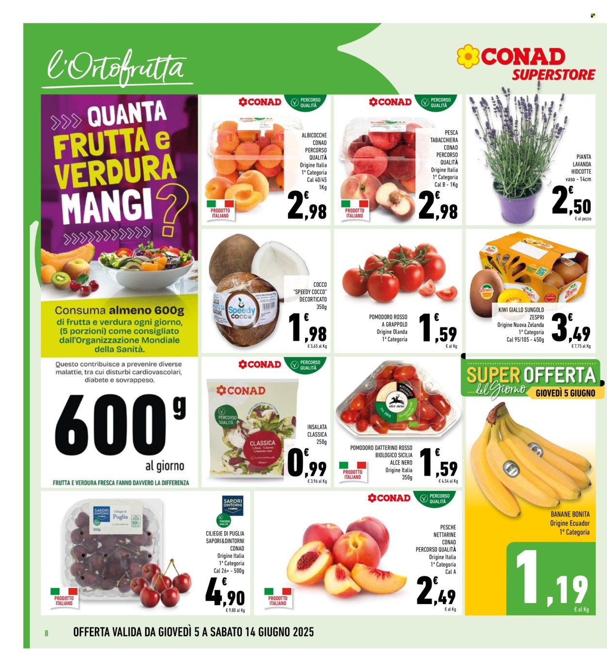 Volantino Conad Superstore - 5/6/2025 - 14/6/2025. Pagina 8