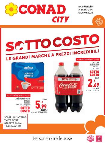 Volantino Conad - 5/6/2025 - 14/6/2025.