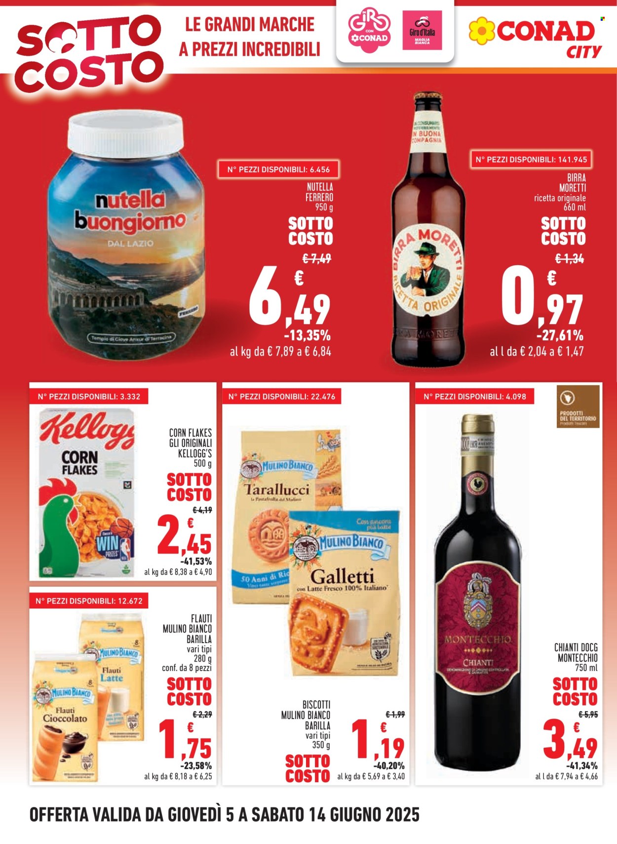 Volantino Conad - 5/6/2025 - 14/6/2025. Pagina 4