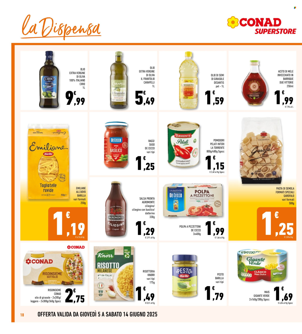Volantino Conad Superstore - 5/6/2025 - 14/6/2025. Pagina 18