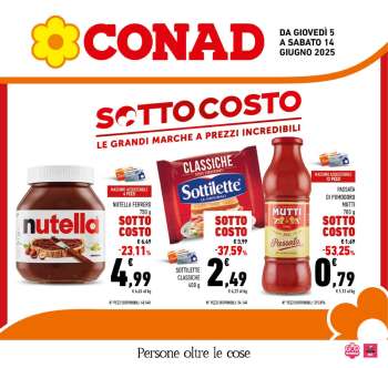 Volantino Conad - 5/6/2025 - 14/6/2025.