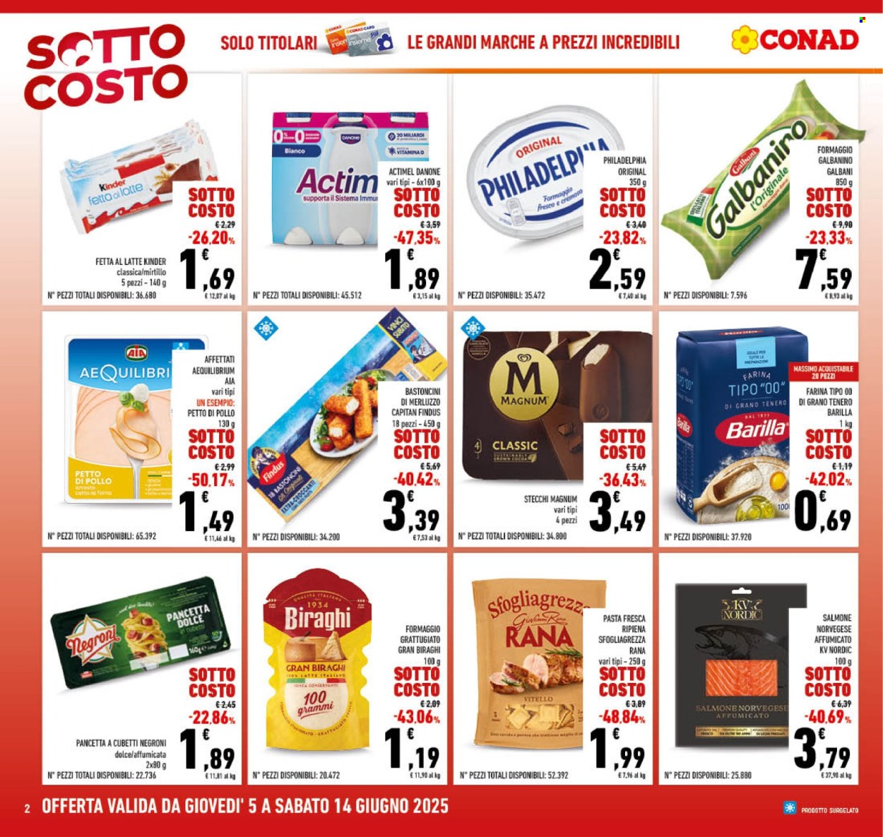 Volantino Conad - 5/6/2025 - 14/6/2025. Pagina 2