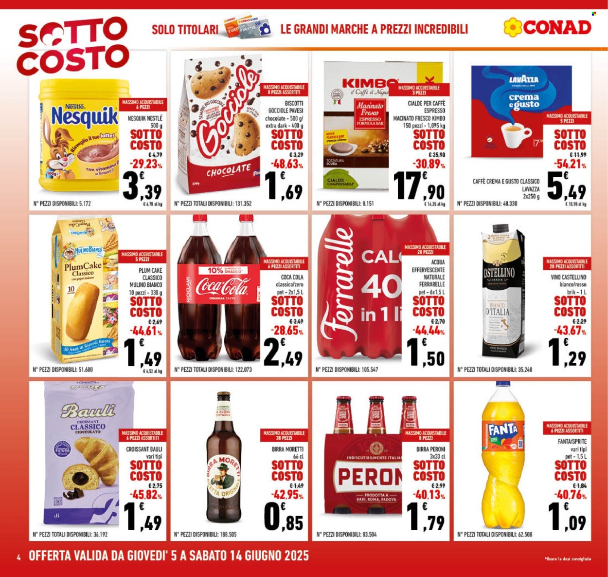 Volantino Conad - 5/6/2025 - 14/6/2025. Pagina 4