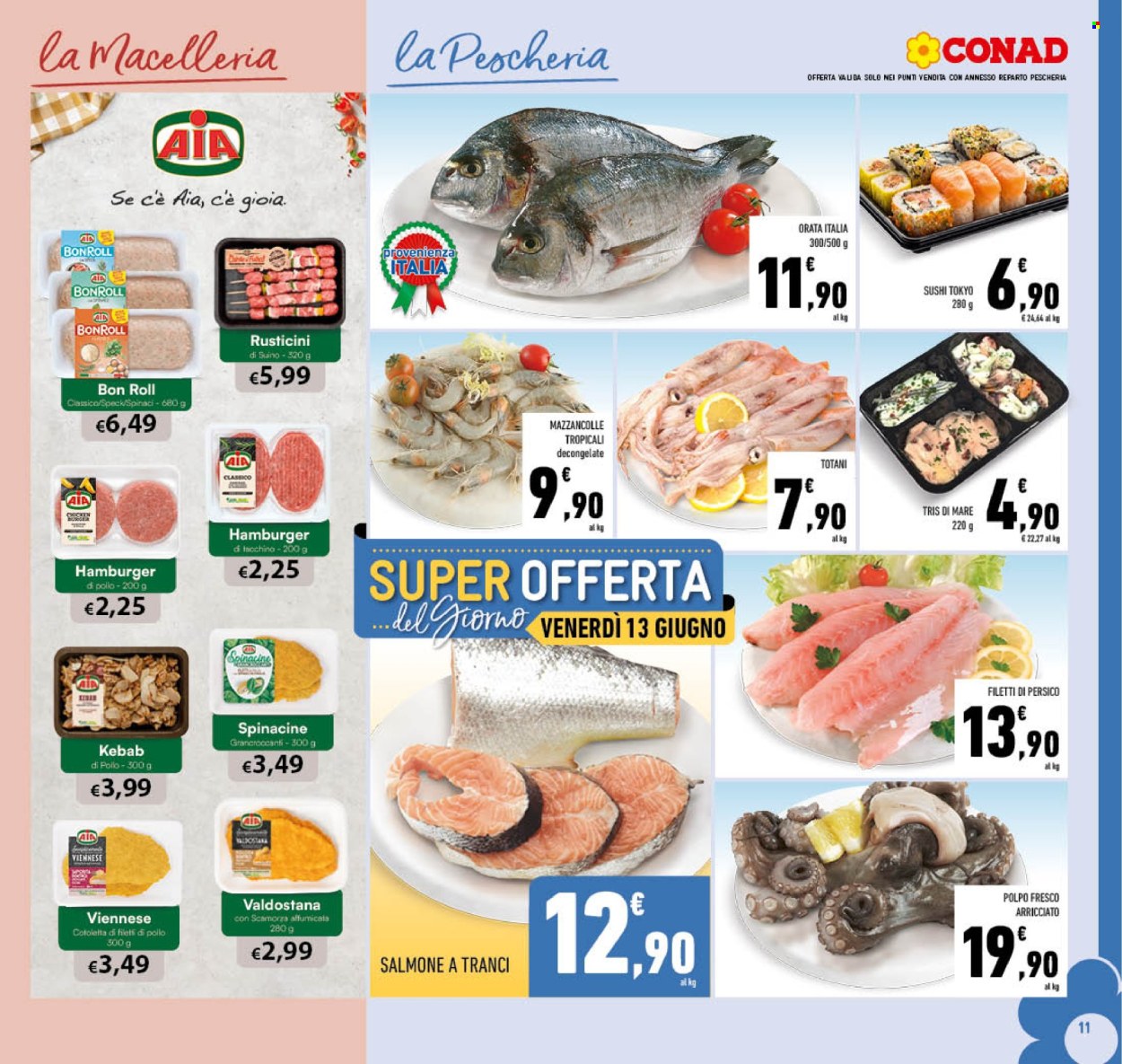 Volantino Conad - 5/6/2025 - 14/6/2025. Pagina 11