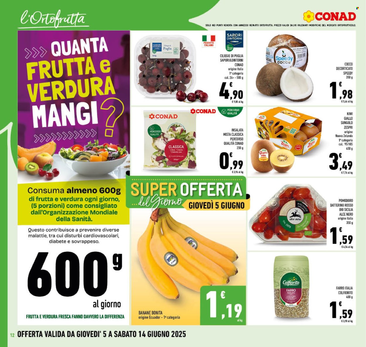 Volantino Conad - 5/6/2025 - 14/6/2025. Pagina 12