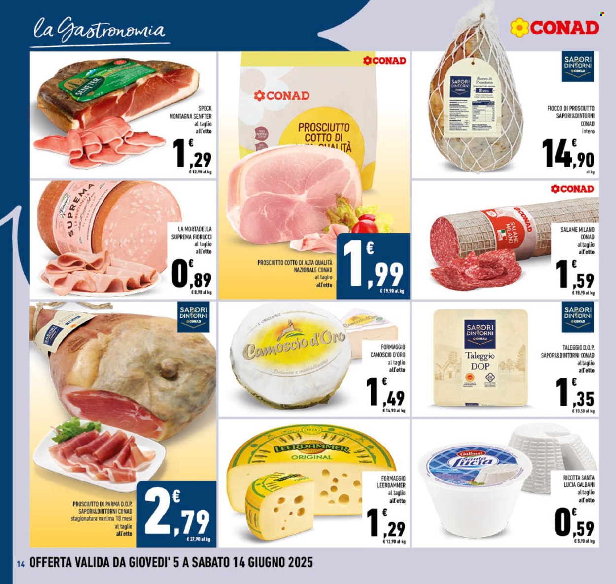 Volantino Conad - 5/6/2025 - 14/6/2025. Pagina 14