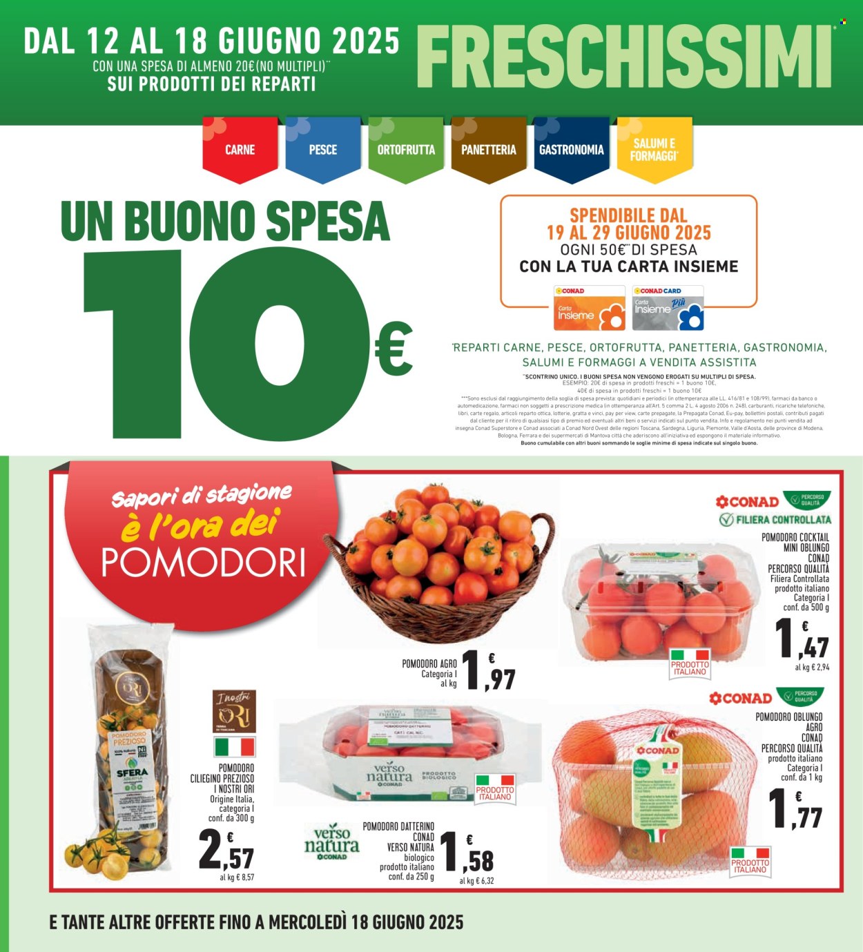 Volantino Conad - 5/6/2025 - 14/6/2025. Pagina 8