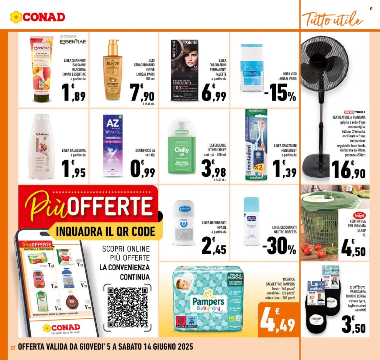 Volantino Conad - 5/6/2025 - 14/6/2025. Pagina 22