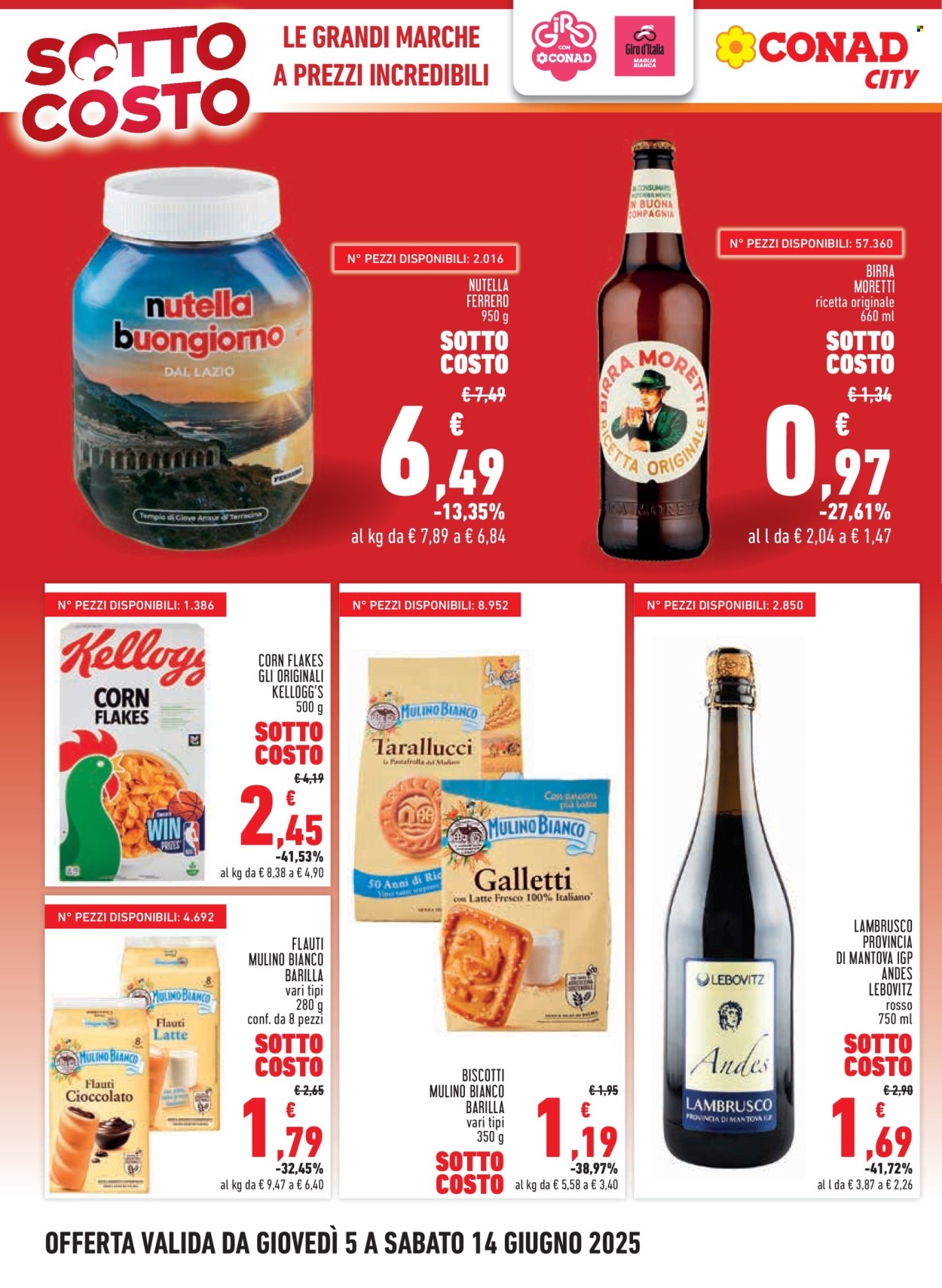 Volantino Conad - 5/6/2025 - 14/6/2025. Pagina 4