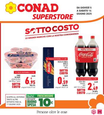 Volantino Conad - 5/6/2025 - 14/6/2025.