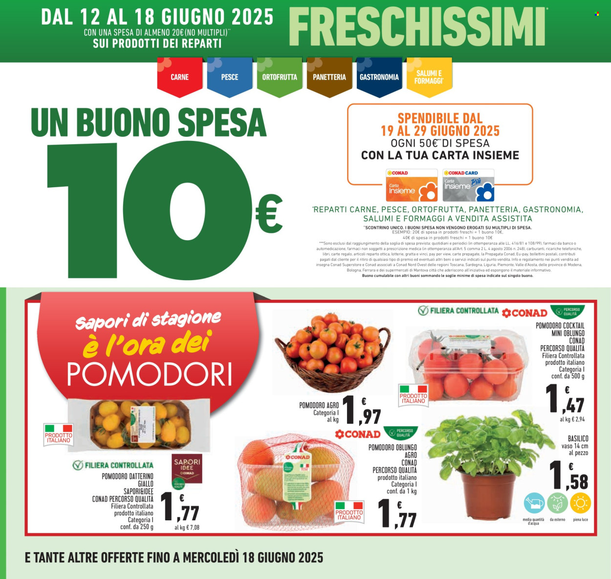 Volantino Conad - 5/6/2025 - 14/6/2025. Pagina 8