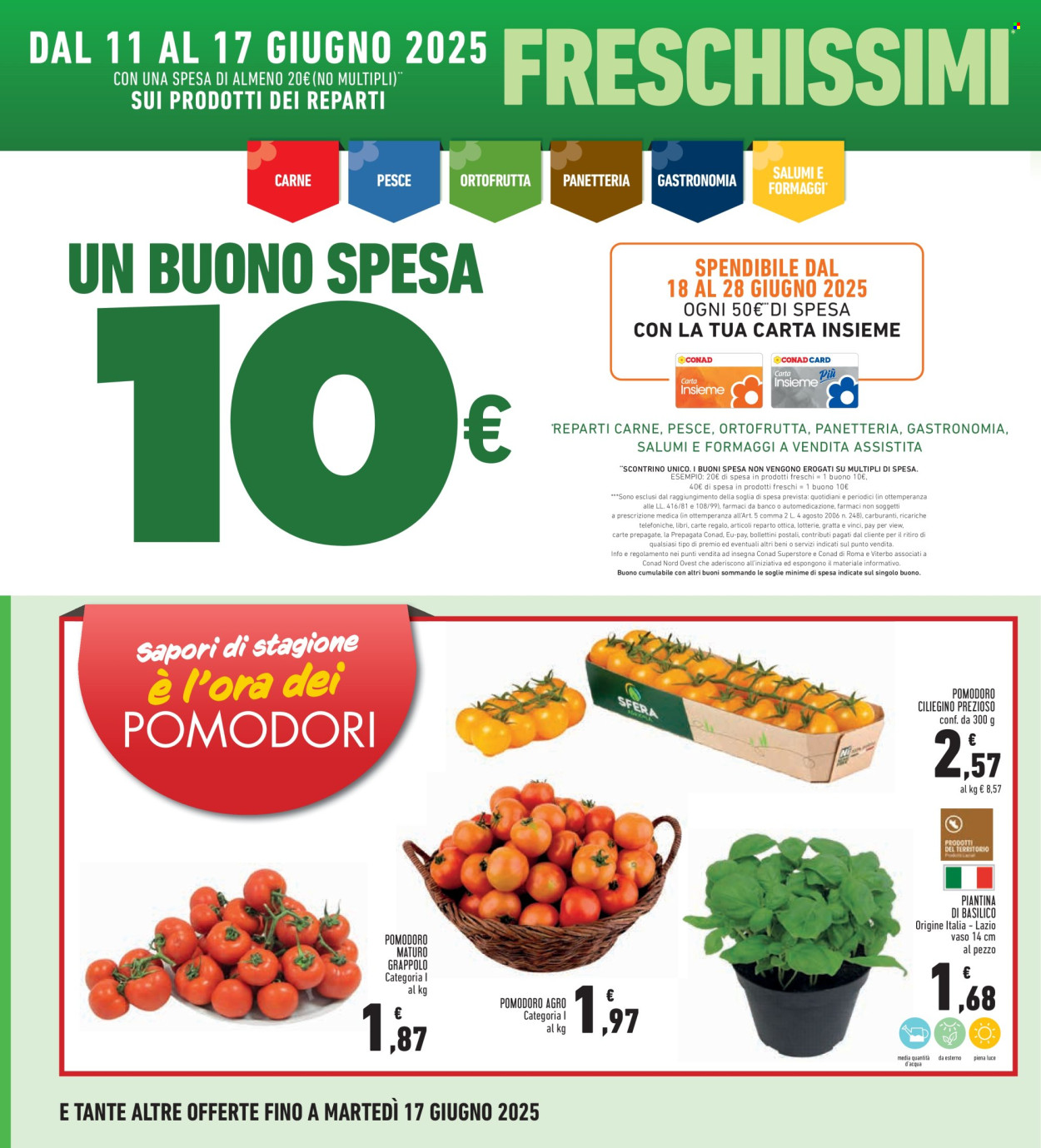 Volantino Conad - 5/6/2025 - 14/6/2025. Pagina 6