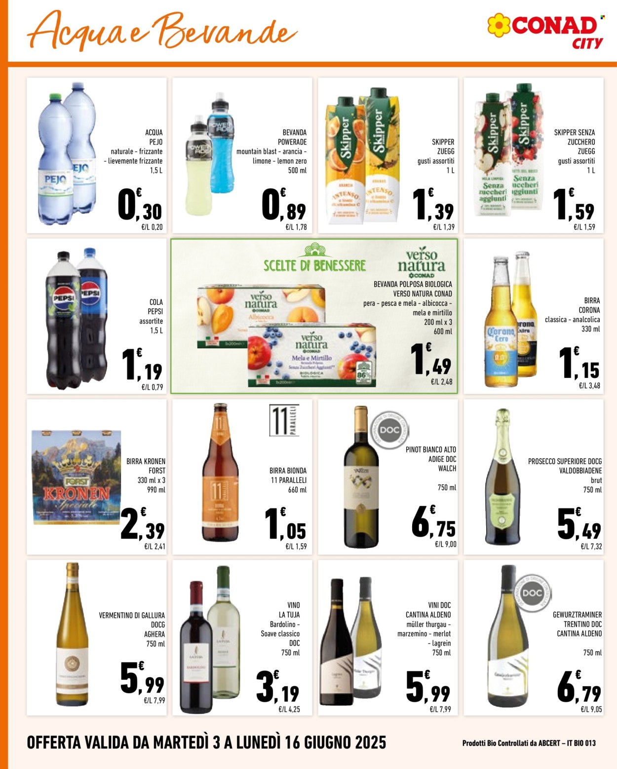 Volantino Conad City - 3/6/2025 - 16/6/2025. Pagina 18