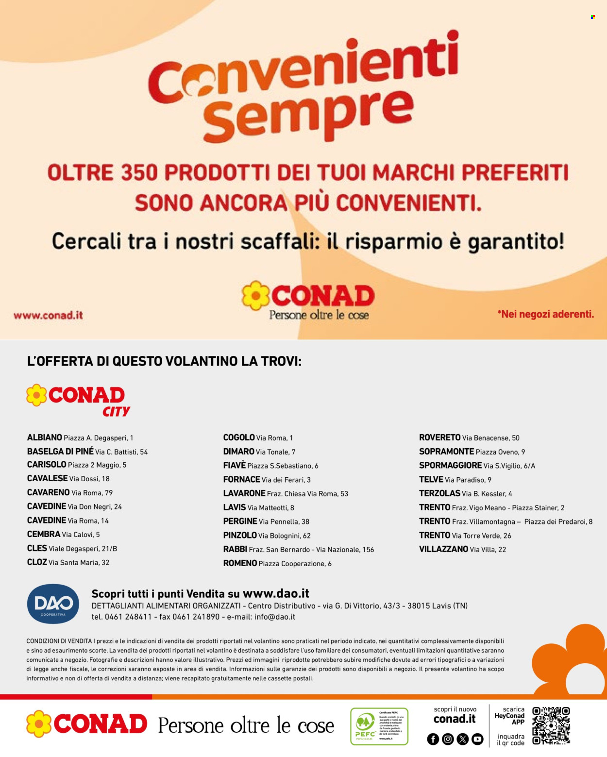 Volantino Conad City - 3/6/2025 - 16/6/2025. Pagina 20