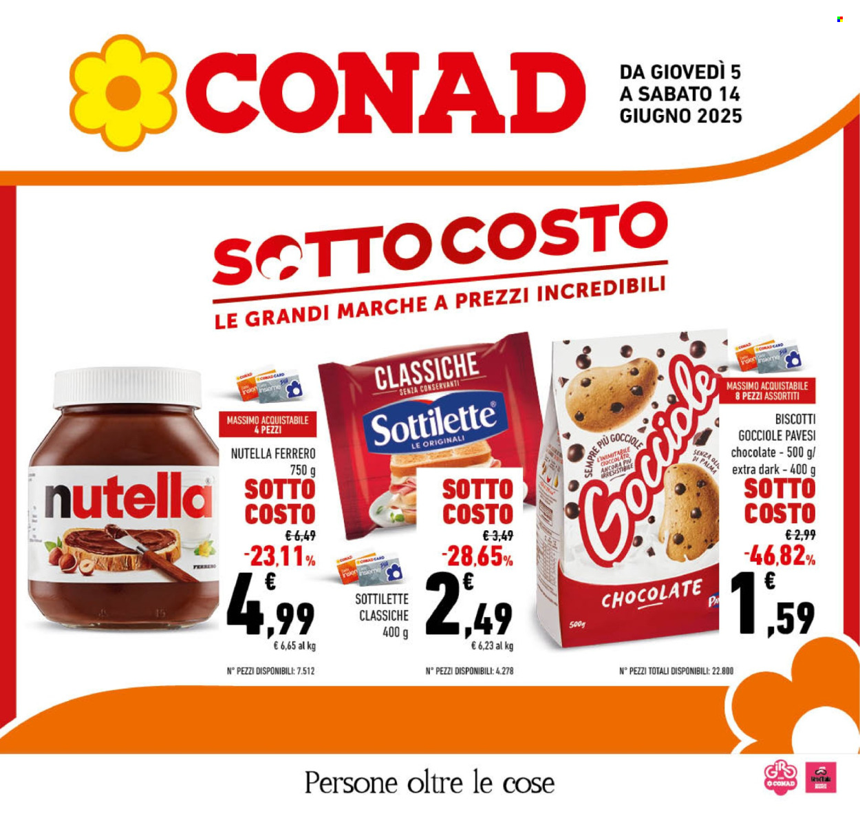 Volantino Conad - 5/6/2025 - 14/6/2025. Pagina 1