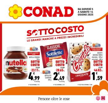 Volantino Conad - 5/6/2025 - 14/6/2025.