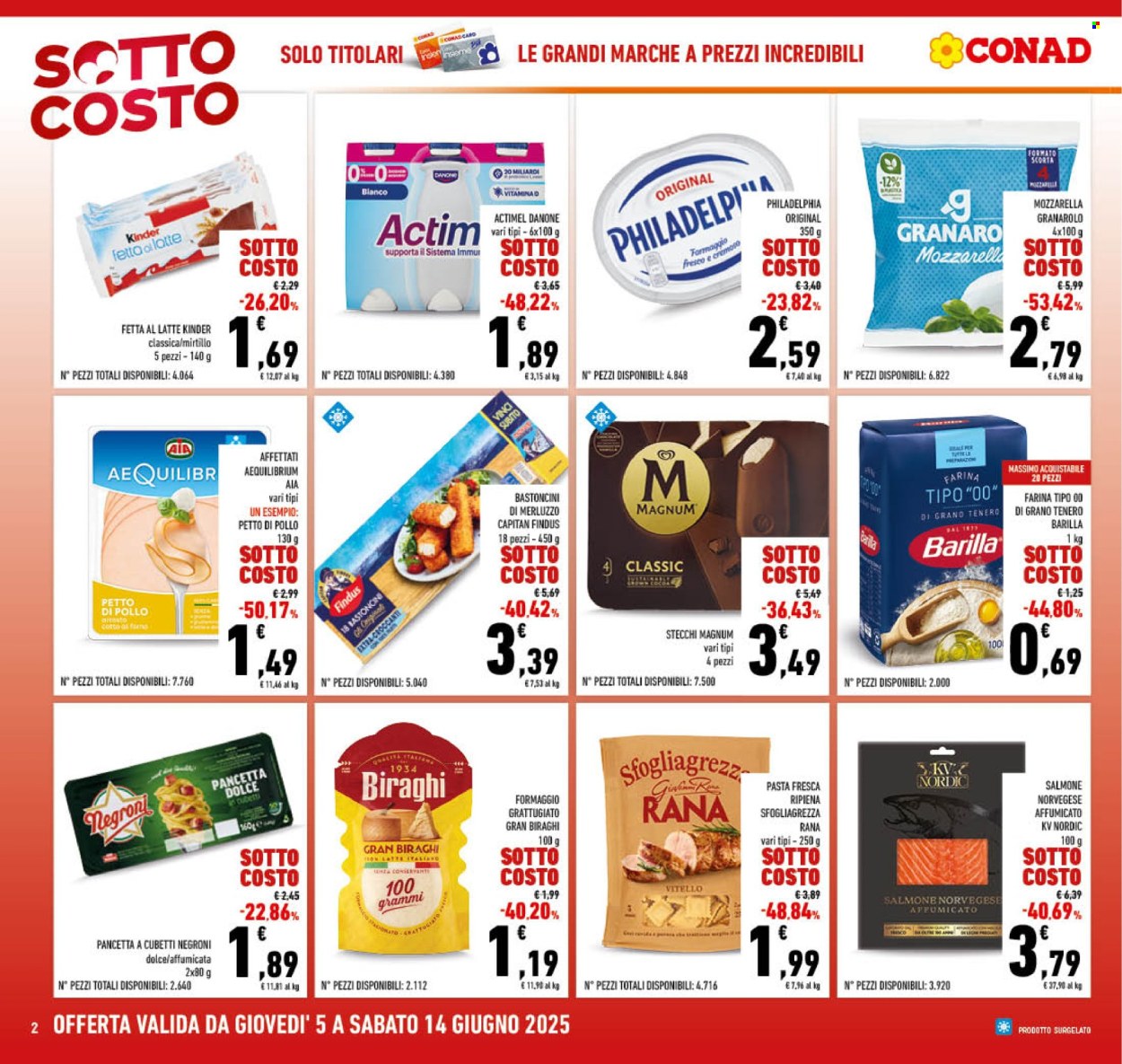 Volantino Conad - 5/6/2025 - 14/6/2025. Pagina 2
