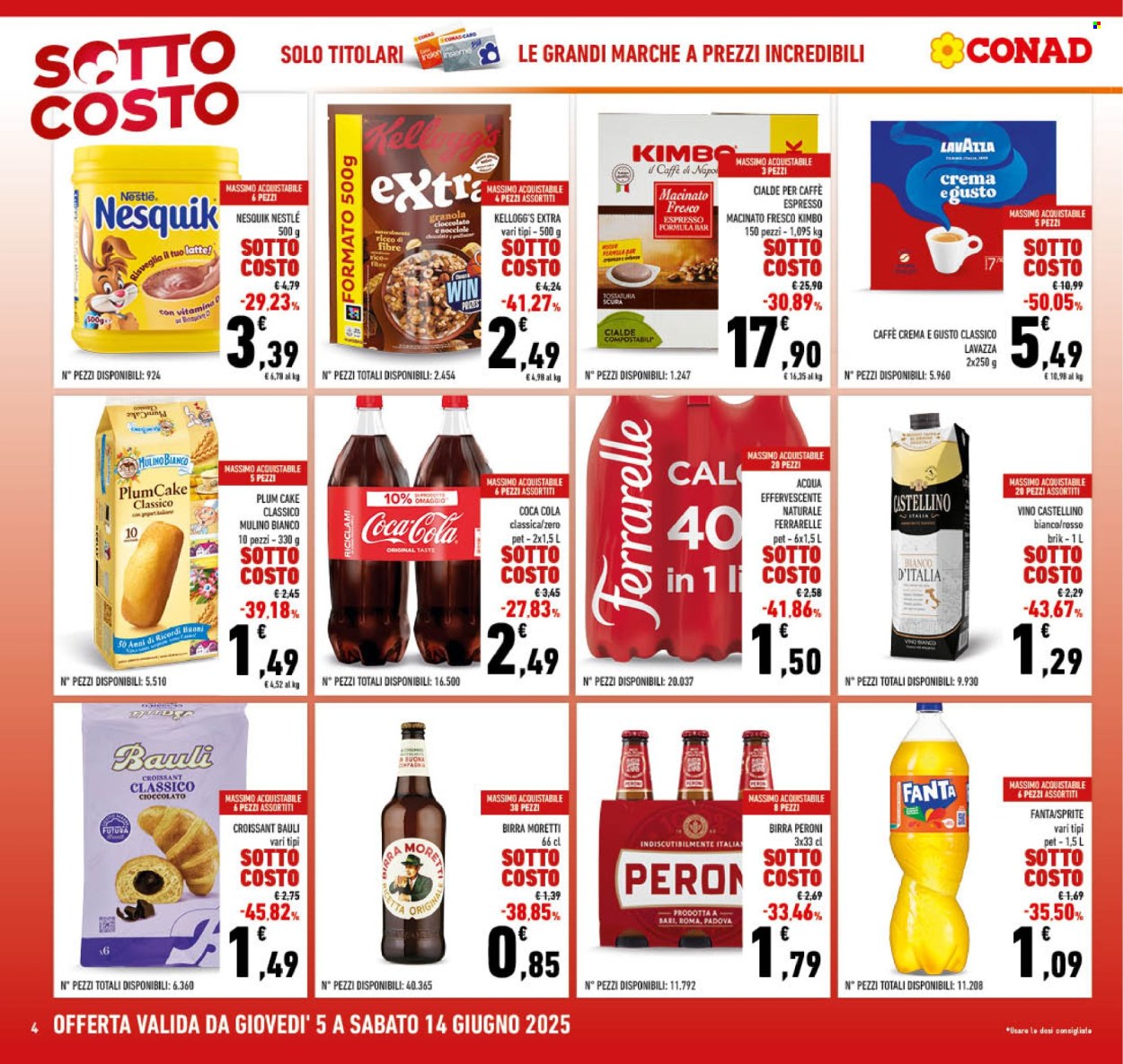 Volantino Conad - 5/6/2025 - 14/6/2025. Pagina 4