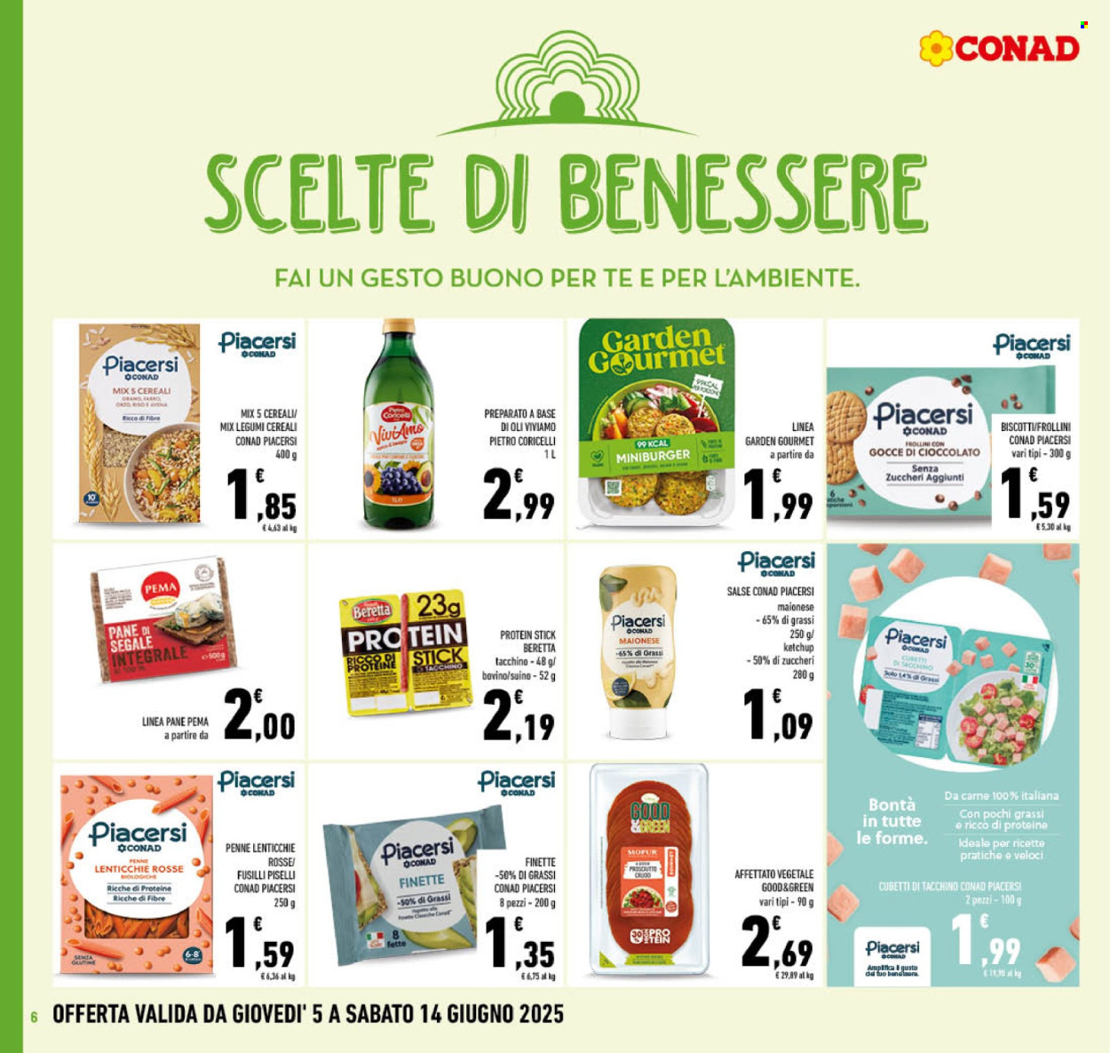 Volantino Conad - 5/6/2025 - 14/6/2025. Pagina 6