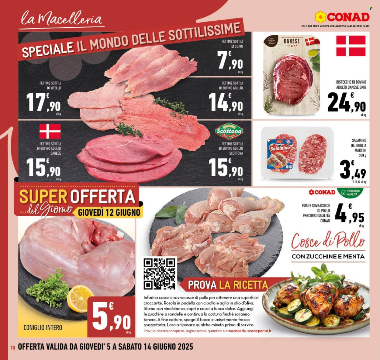 Volantino Conad - 5/6/2025 - 14/6/2025. Pagina 10